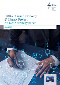 ICMA strategy paper - GMRA clause taxonomy and library project